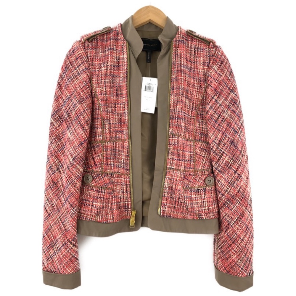 NWT Stunning Woven Twill Jacket